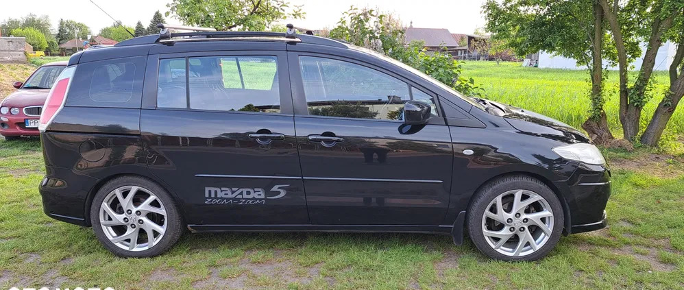 poznań Mazda 5 cena 15999 przebieg: 231400, rok produkcji 2009 z Poznań